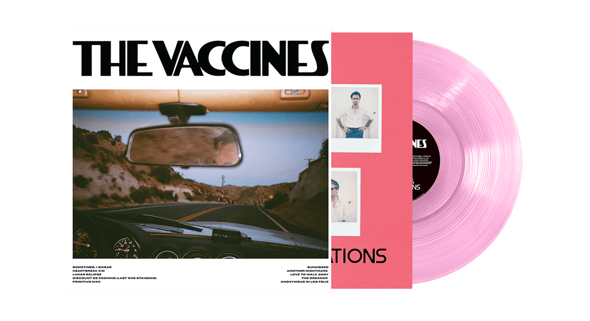 Vinyl - The Vaccines : Pick-Up Full Of Pink Carnations (Translucent Pink Vinyl) - The Record Hub