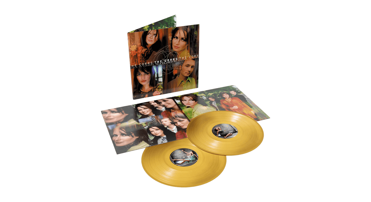 Vinyl - The Corrs : Talk on Corners (Gold Vinyl) - The Record Hub