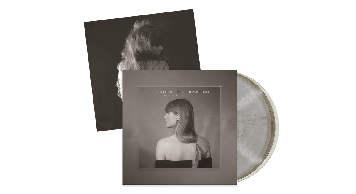 Vinyl - Taylor Swift : The Tortured Poets Department - The Anthology (Marbled Translucent Vinyl) (4LP Set) - The Record Hub