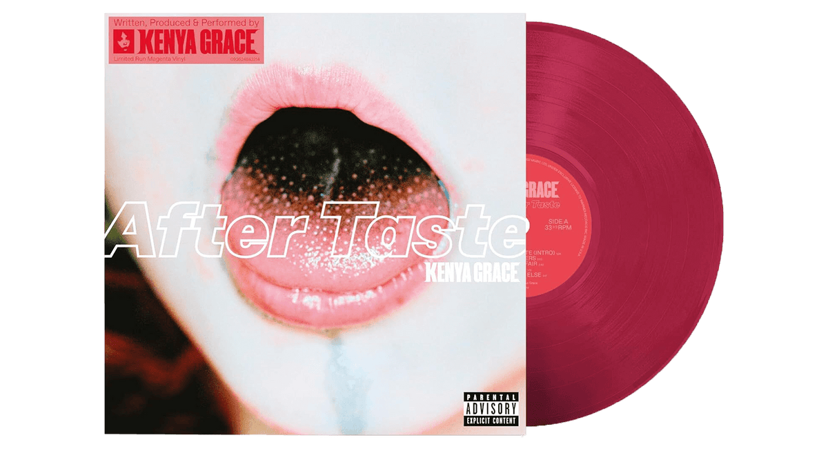 Vinyl - Kenya Grace : The After Taste (Magenta Vinyl) - The Record Hub