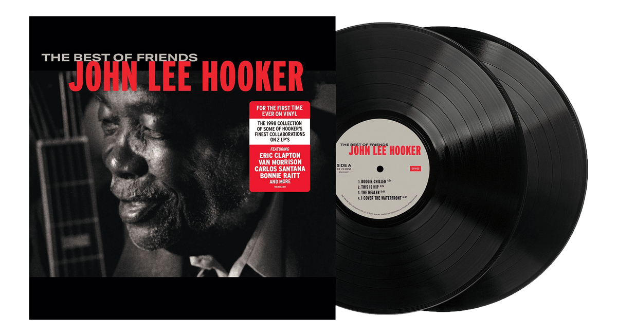 Vinyl - John Lee Hooker : The Best of Friends - The Record Hub