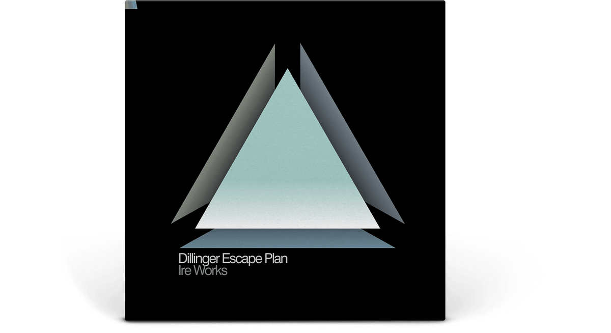 Vinyl - The Dillinger Escape Plan : Ire Works (Black/Cyan Blue &amp; Metallic Silver Vinyl with Neon Magenta/ White &amp; Metallic Silver Splatter) - The Record Hub