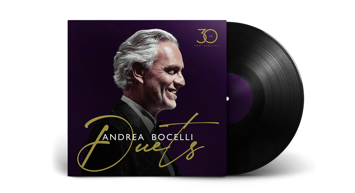 Vinyl - Andre Bocelli : The Duets (30th Anniversary) - The Record Hub