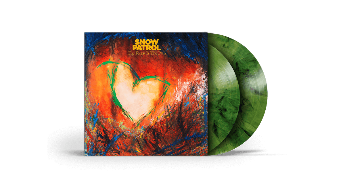 Vinyl - Snow Patrol : The Forest Is The Path (Forest Green Marble Vinyl) - The Record Hub