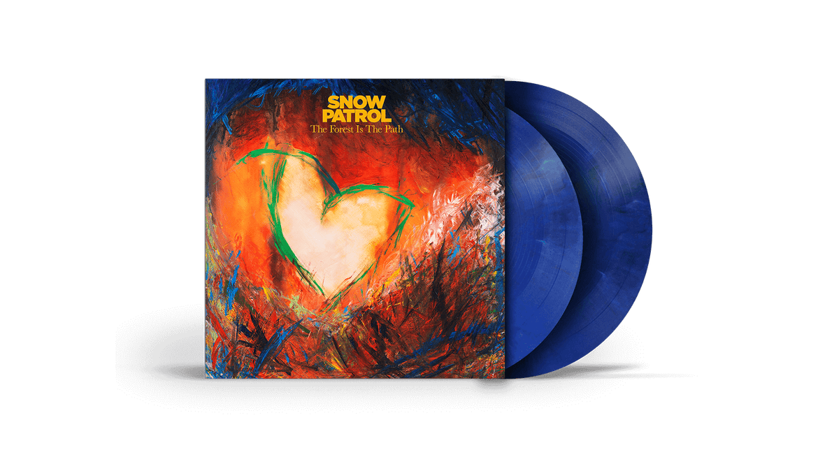 Vinyl - Snow Patrol : The Forest Is The Path (Marbled Blue Vinyl) - The Record Hub