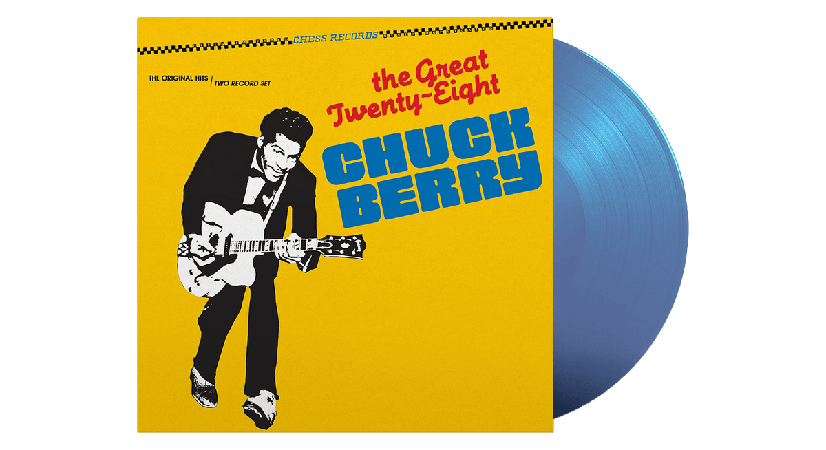 Vinyl - Chuck Berry : The Great Twenty-Eight (140g Trans-Blue Vinyl) - The Record Hub