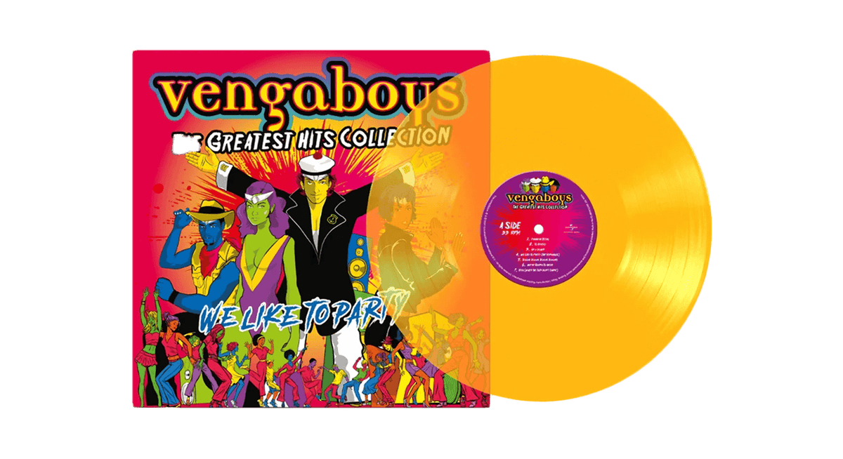 Vinyl - The Vengaboys : The Greatest Hits Collection (Transparent Yellow Vinyl) (Exclusive to The Record Hub.com) - The Record Hub