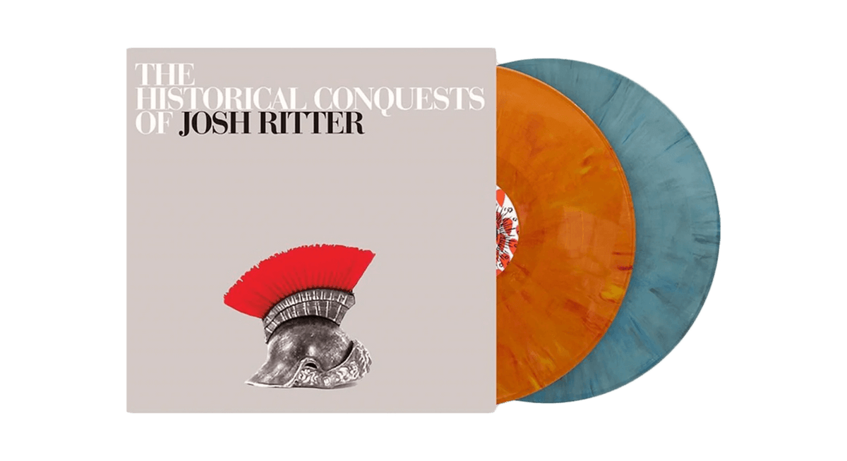 Vinyl - Josh Ritter : The Historical Conquests of Josh Ritter (Creamsicle &amp; Power Blue with Black Vinyl) - The Record Hub