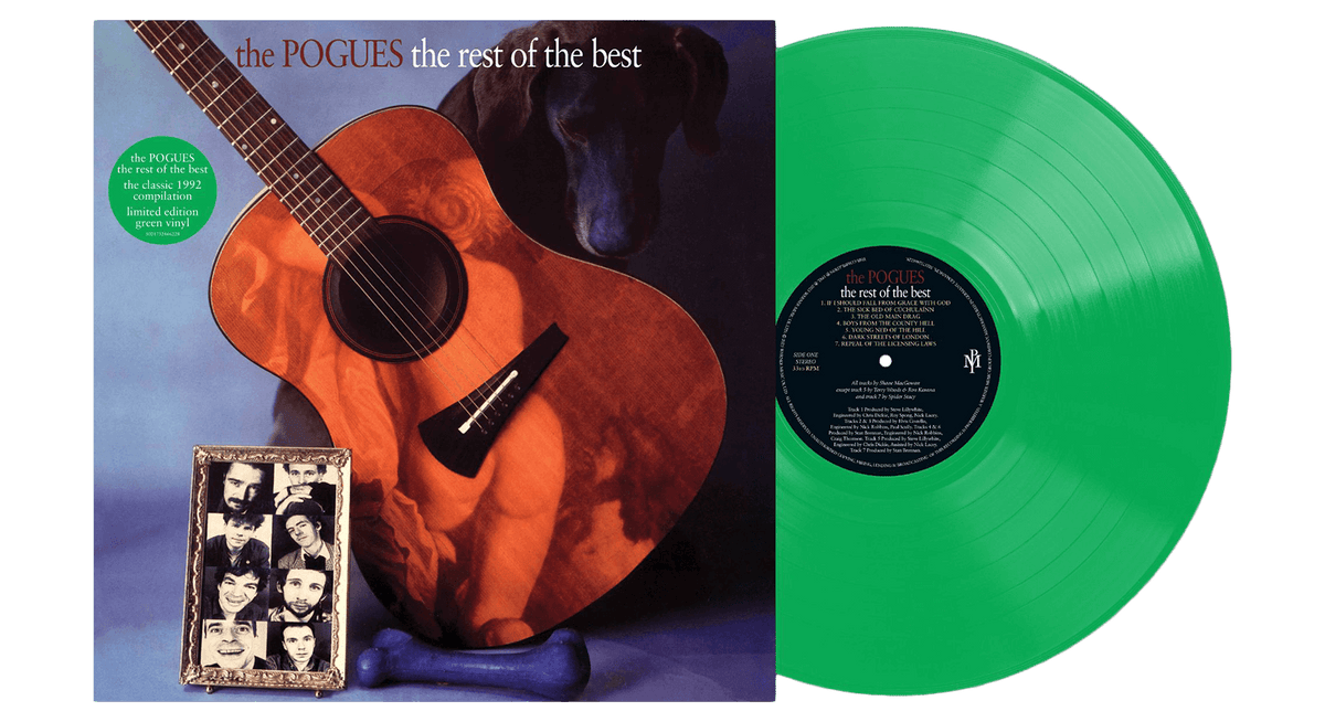 Vinyl - [Pre-Order [14/03] The Pogues : The Rest Of The Best (Limited Edition Green Vinyl) - The Record Hub