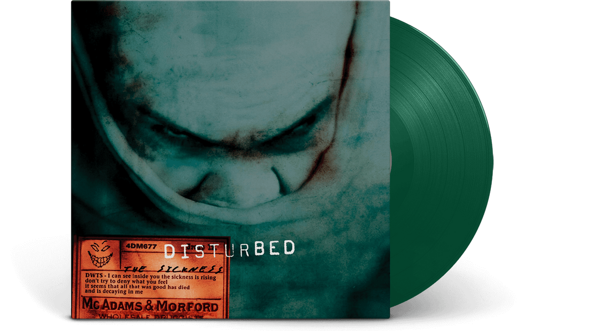 Vinyl - [Pre-Order [07/03] Disturbed : The Sickness (Green Vinyl) - The Record Hub