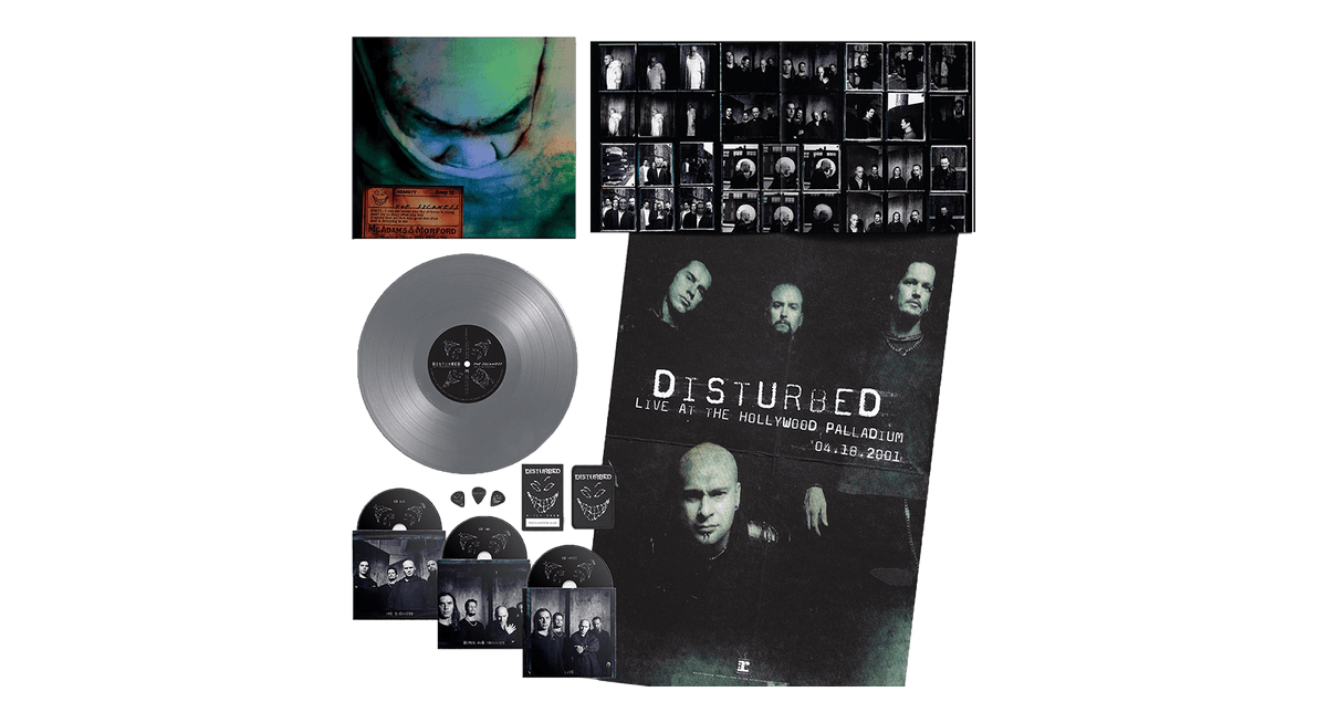 Vinyl - [Pre-Order [21/03] Disturbed : The Sickness (Ltd LP Silver vinyl + 3CD Box Set) - The Record Hub