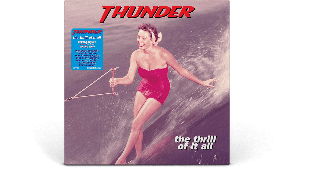 Vinyl - Thunder : The Thrill of It All (Pink and Clear Vinyl) - The Record Hub