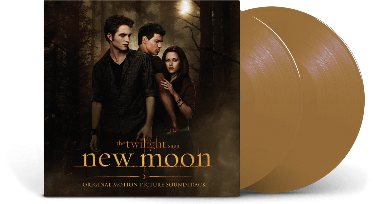 Vinyl - Various Artists : The Twilight Saga: New Moon (Gold Vinyl) - The Record Hub