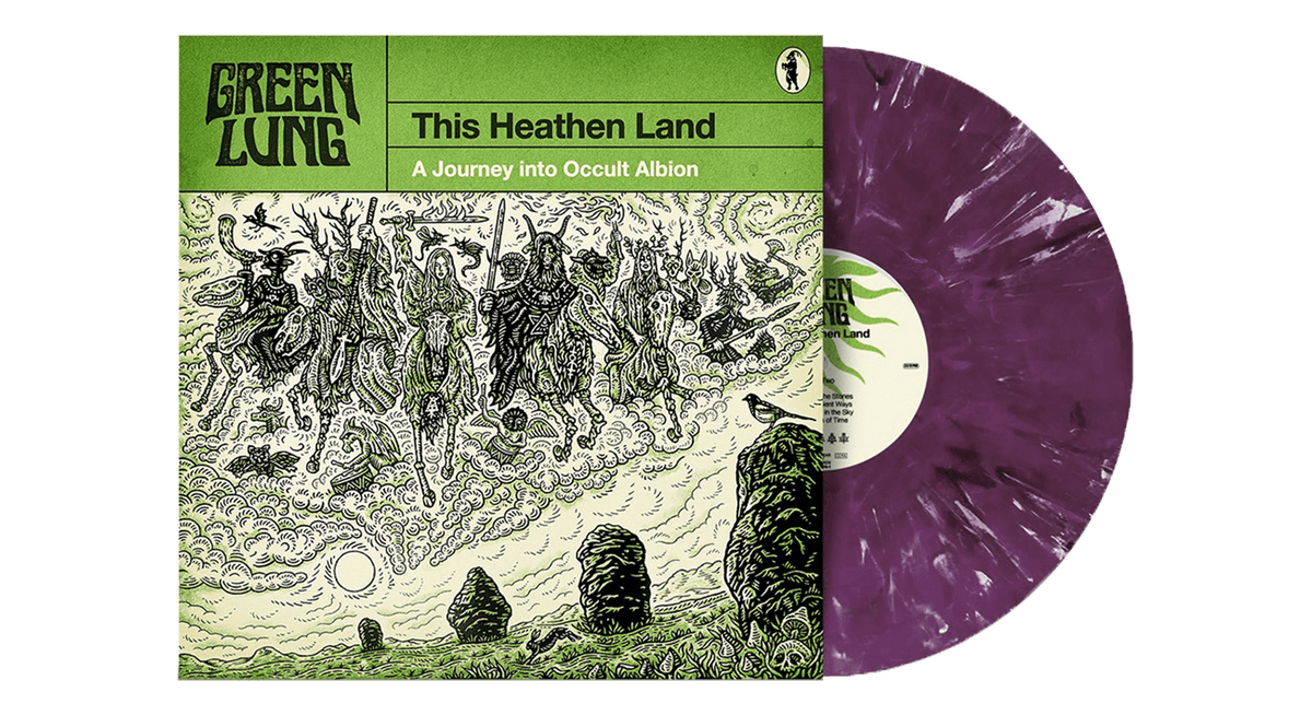 Vinyl - Green Lung : This Heathen Land (Limited Edition Transparent Violet with White Marble Vinyl) - The Record Hub