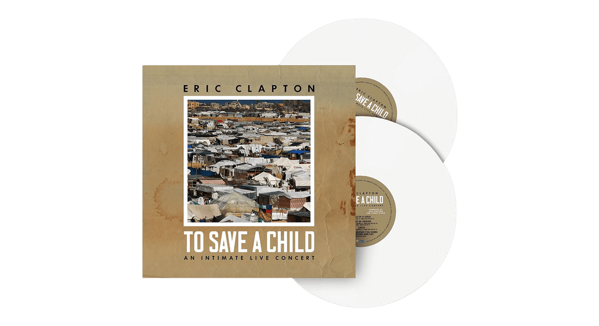 Vinyl - [Pre-Order [08/11] Eric Clapton : To Save A Child (White Vinyl) - The Record Hub