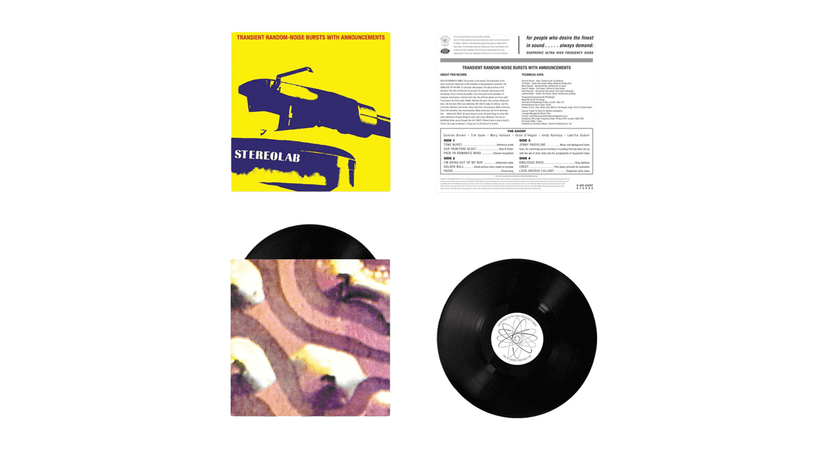 Vinyl - [Pre-Order [28/02] Stereolab : Transient Random - Noise Bursts With Announcements - The Record Hub