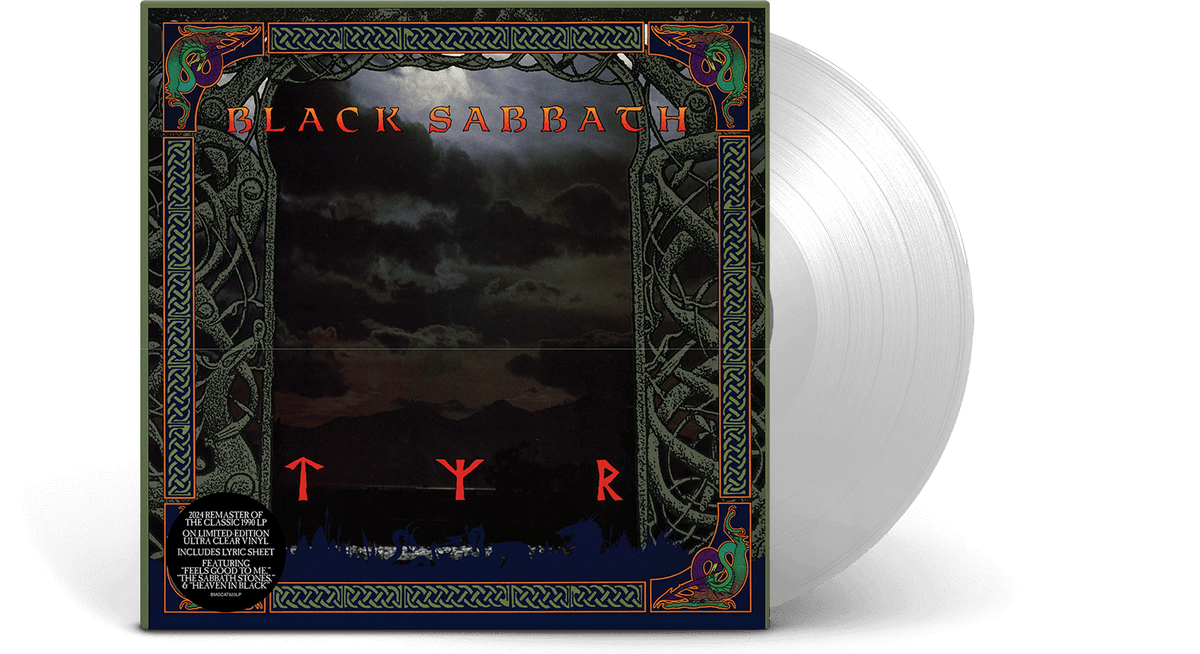 Vinyl - [Pre-Order [15/11] Black Sabbath : Tyr (2024 Remaster) (Clear Vinyl) - The Record Hub