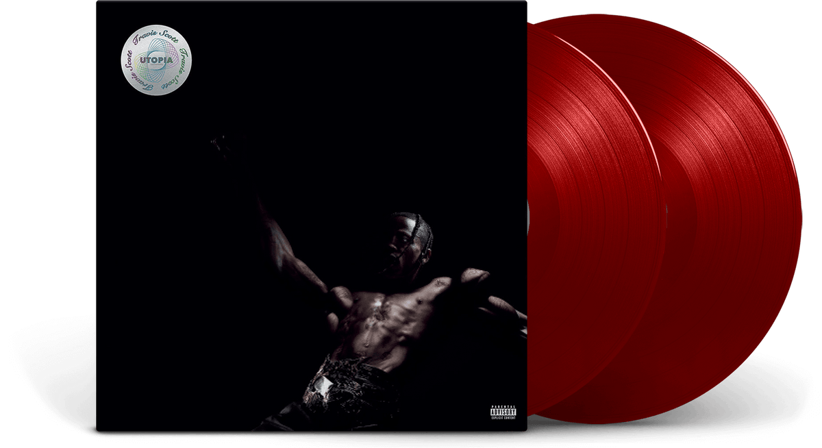 Vinyl - Travis Scott : UTOPIA (Red Vinyl) - The Record Hub