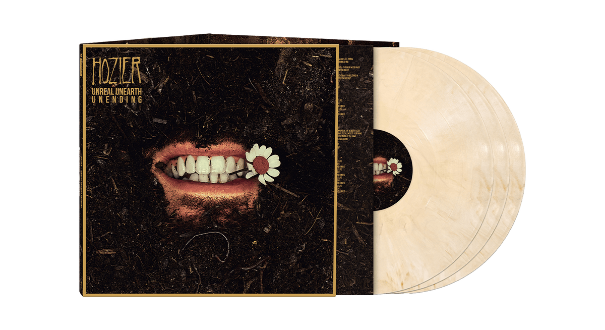 Vinyl - Hozier : Unreal Unearth - Unending (3LP Deluxe Version) (Tooth White Vinyl) - The Record Hub