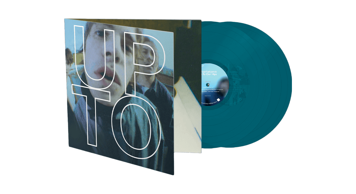 Vinyl - The Charlatans : Up To Our Hips (30th Anniversary Expanded Edition) (Petrol Blue Bio Vinyl) - The Record Hub