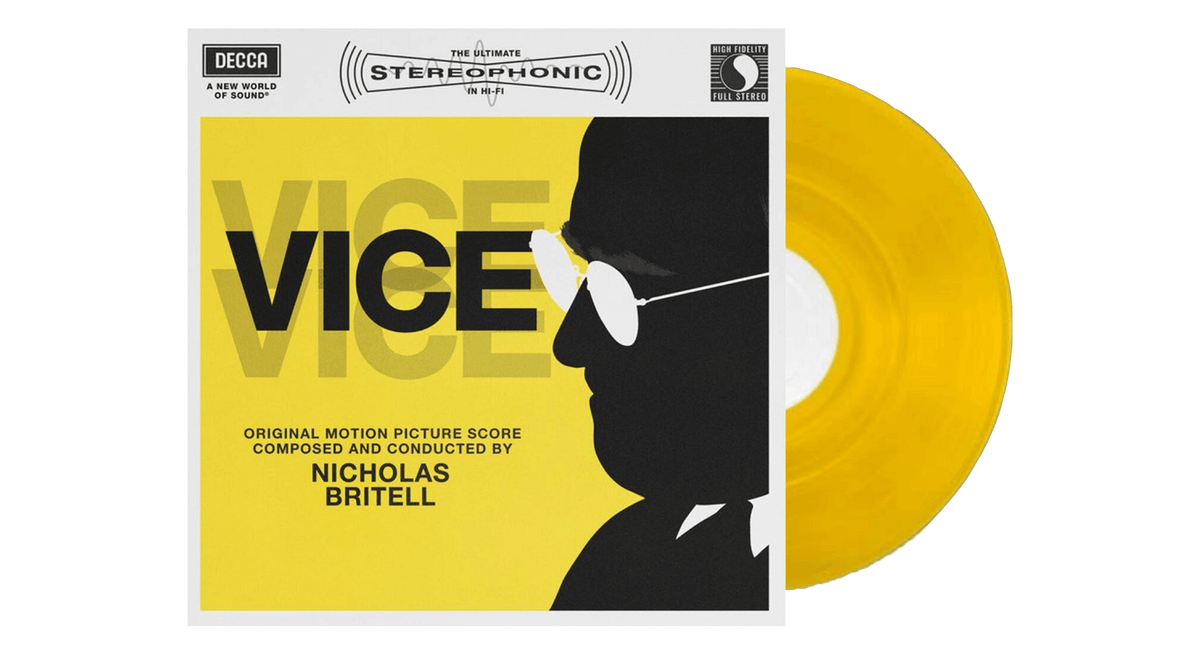 Vinyl - Nicholas Britell : VICE (Original Motion Picture Score) (Yellow Vinyl) - The Record Hub