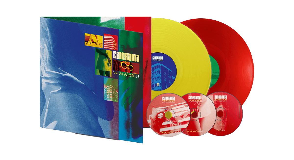 Vinyl - Cinerama : Va Va Voom 25 (LP Set, CD Set &amp; DVD) - The Record Hub