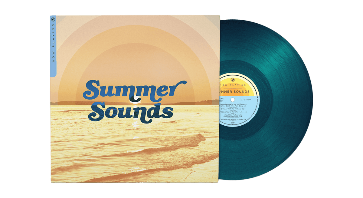 Vinyl - Various Artists : Now Playing - Summer Sounds (Limited Blue LP) - The Record Hub