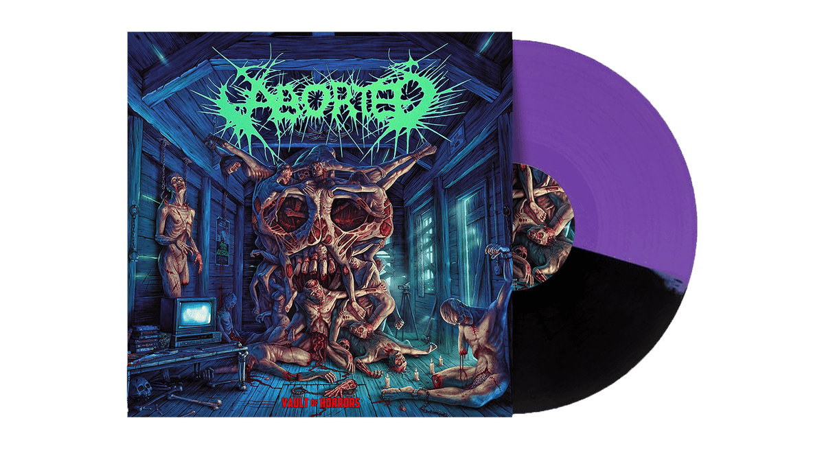 Vinyl - Aborted : Vault Of Horrors (Limited Purple Black Split Vinyl) - The Record Hub