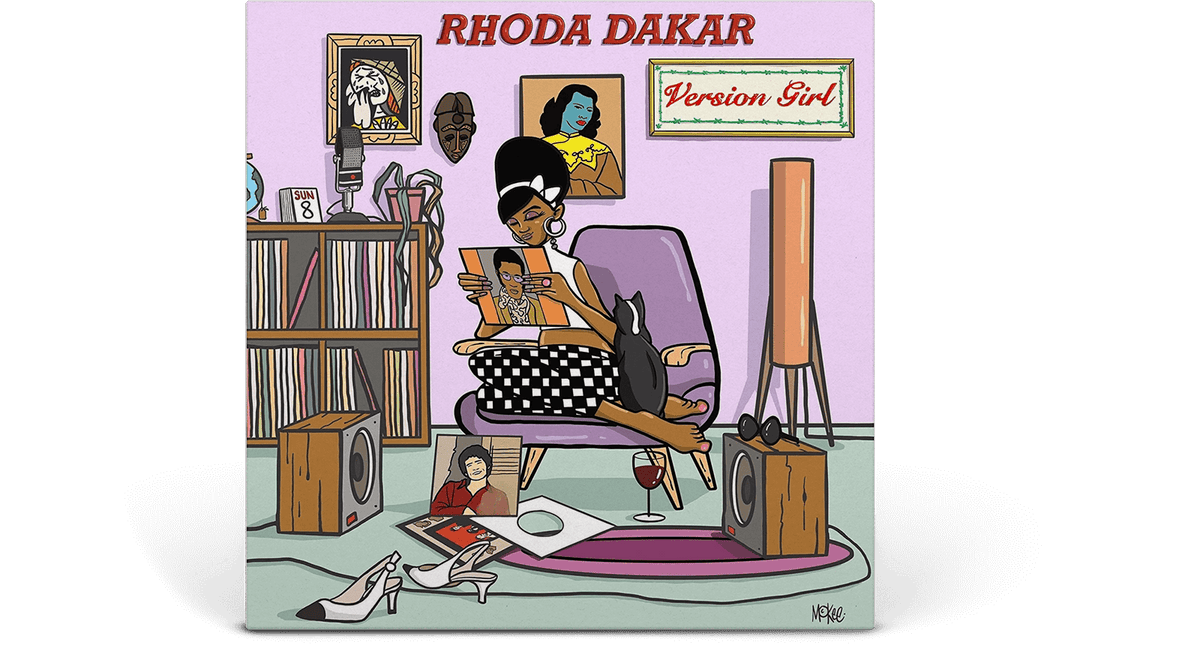 Vinyl - Rhoda Dakar : Version Girl (Galaxy Purple Vinyl) - The Record Hub