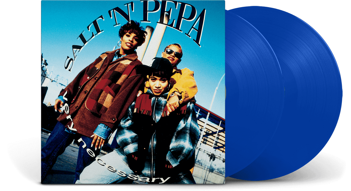 Vinyl - Salt-N-Pepa : Very Necessary (30th Anniversary Edition) (Blue Vinyl Exclusive to The Record Hub.com) - The Record Hub