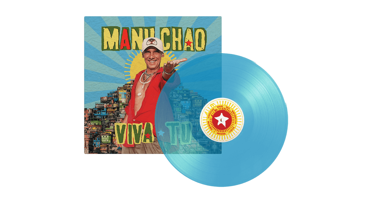 Vinyl - Manu Chao : Viva Tu (Clear Blue Vinyl) - The Record Hub