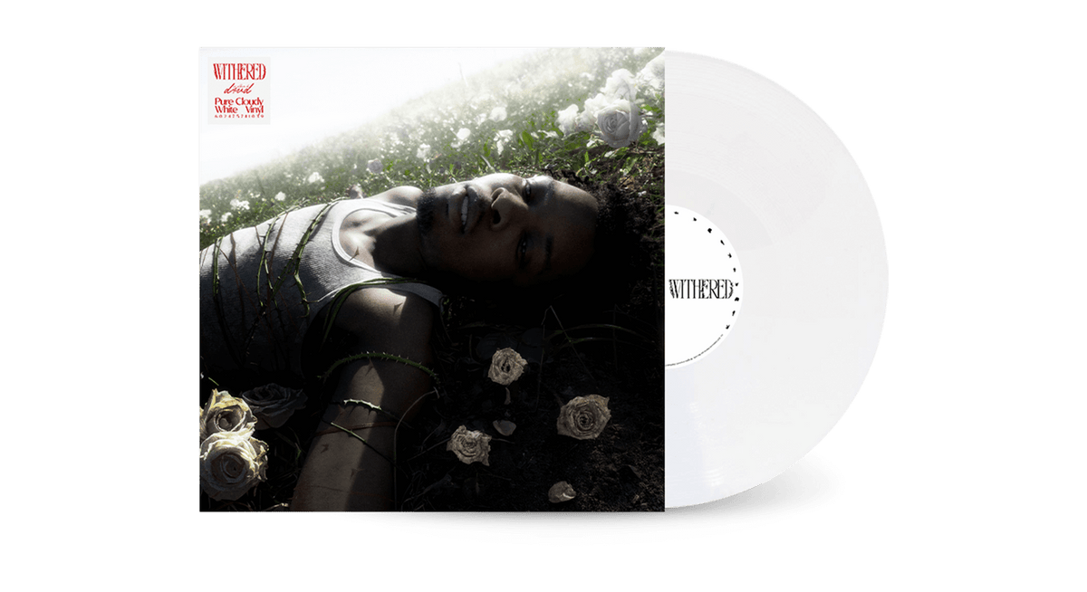 Vinyl - [Pre-Order [25/04] d4vd : WITHERED (Pure Cloudy White Vinyl) - The Record Hub