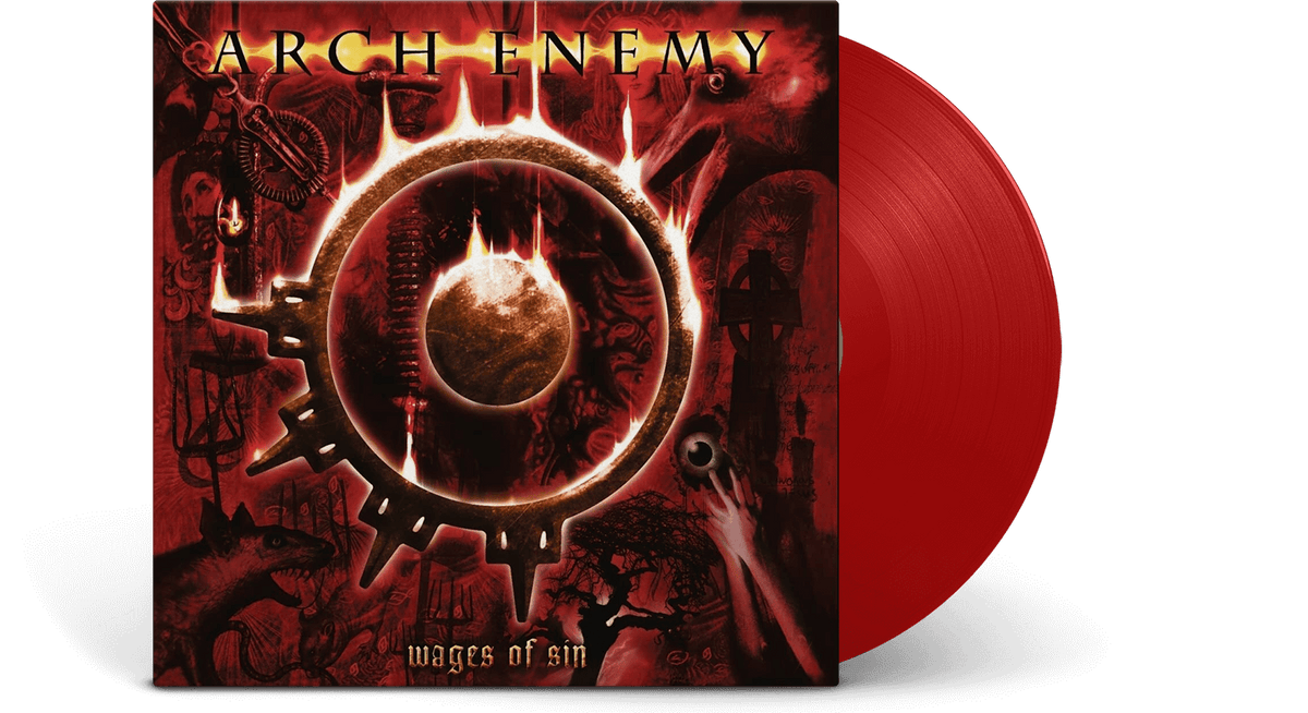 Vinyl - Arch Enemy : Wages Of Sin (2023 Red Vinyl Reissue) - The Record Hub