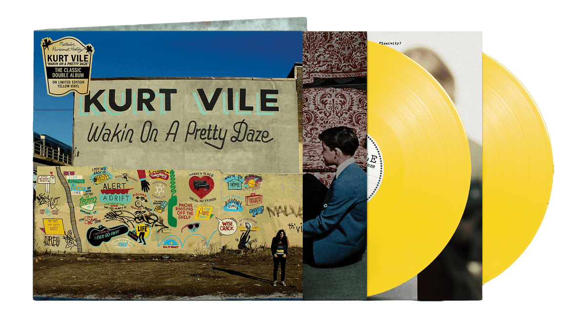 Vinyl - Kurt Vile : ‘Wakin On A Pretty Daze’ (10th Anniversary Yellow Vinyl) - The Record Hub