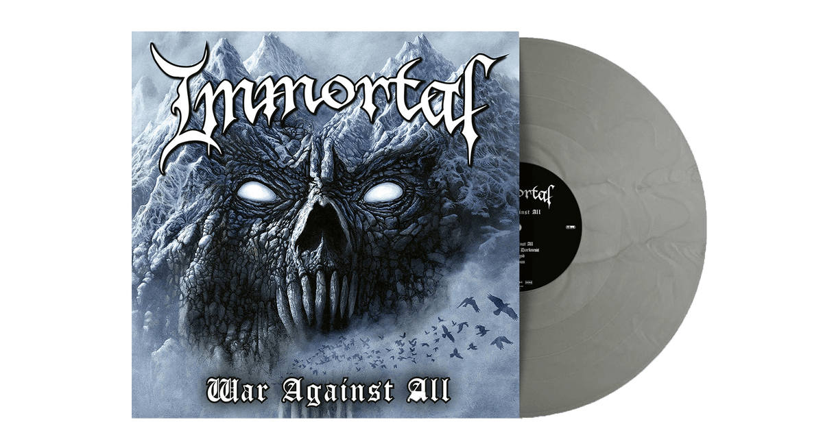 Vinyl - Immortal : War Against All (Silver Vinyl) - The Record Hub