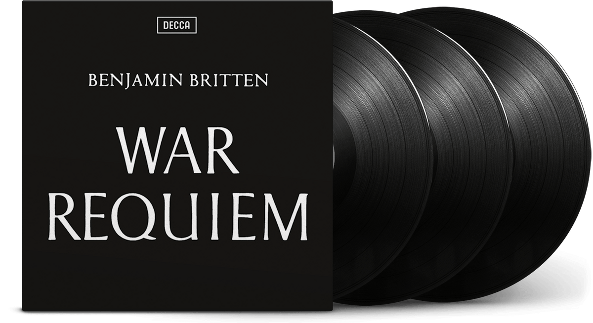 Vinyl - Benjamin Britten : War Requiem (3LP Set) - The Record Hub