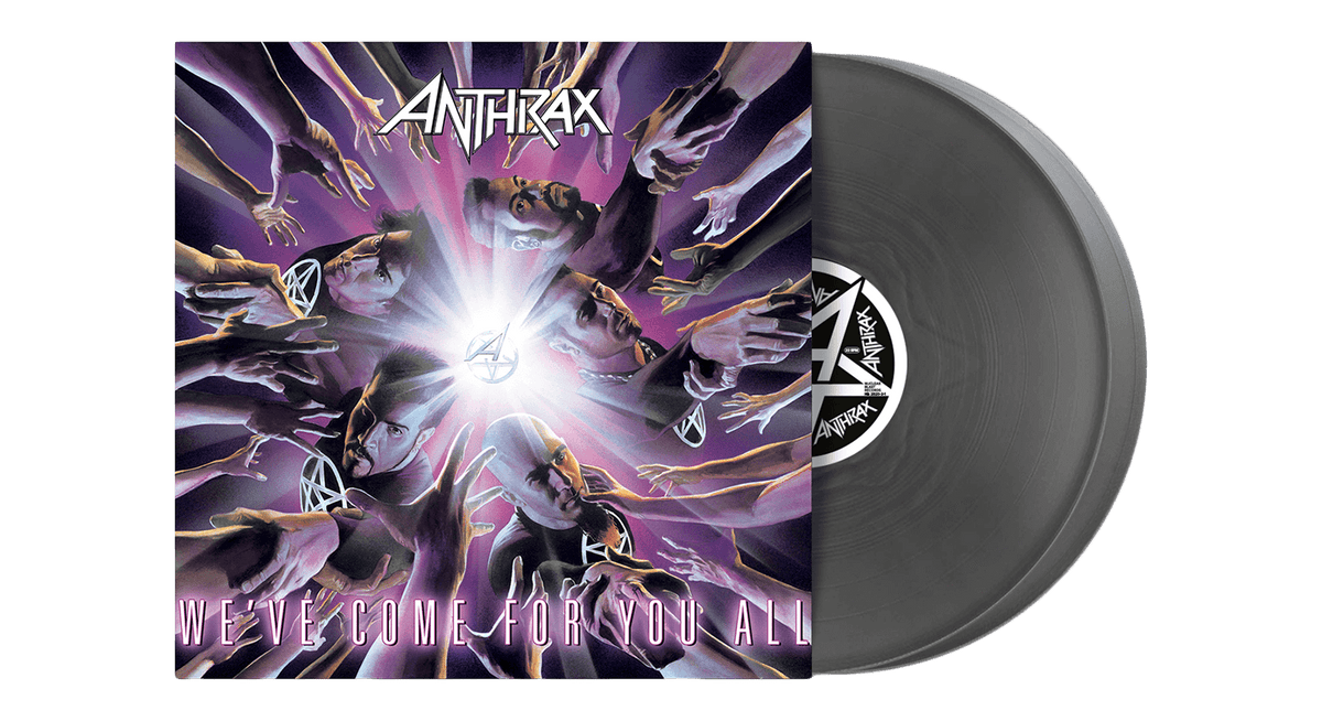 Vinyl - Anthrax : We&#39;ve Come For You All (Silver Vinyl) - The Record Hub