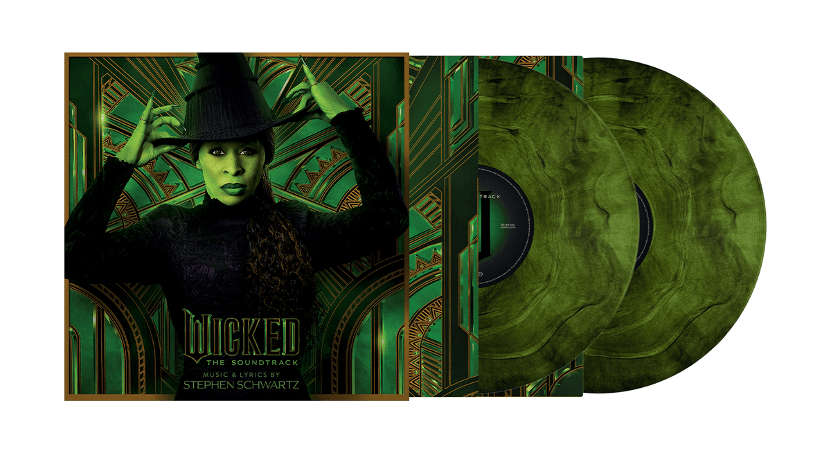 Vinyl - [Pre-Order 22/11] OST : Wicked - The Soundtrack (Elphaba Edition) (Green Marble Vinyl) (Exclusive to The Record Hub.com) - The Record Hub