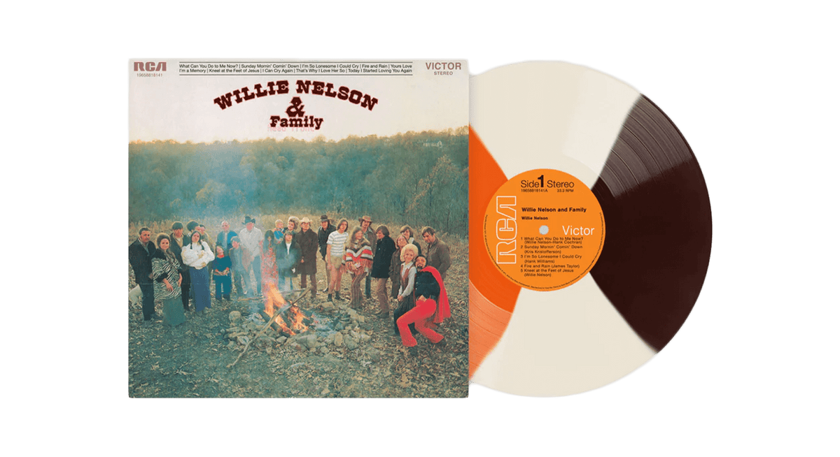 Vinyl - Willie Nelson : Willie Nelson and Family (Campfire Quad Vinyl) - The Record Hub