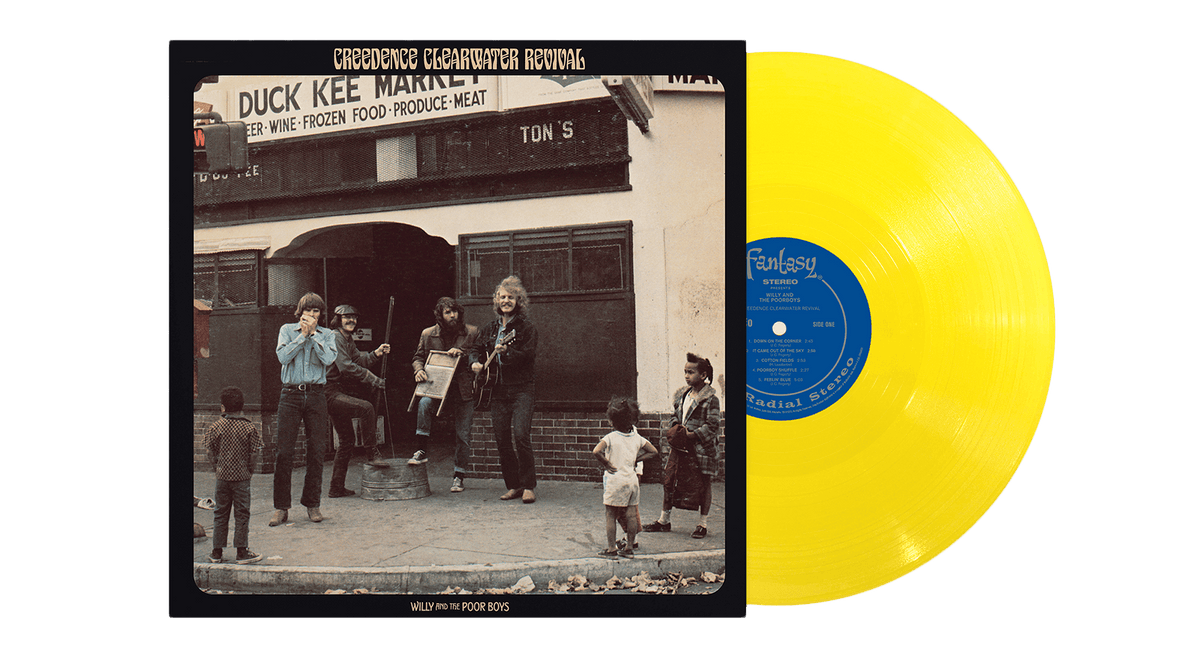 Vinyl - Creedence Clearwater Revival : Willy And The Poor Boys (Yellow Vinyl) - The Record Hub