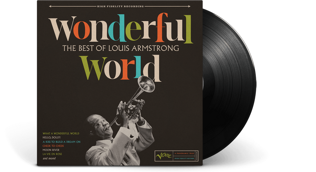 Vinyl - Louis Armstrong : Wonderful World: The Best of Louis Armstrong - The Record Hub