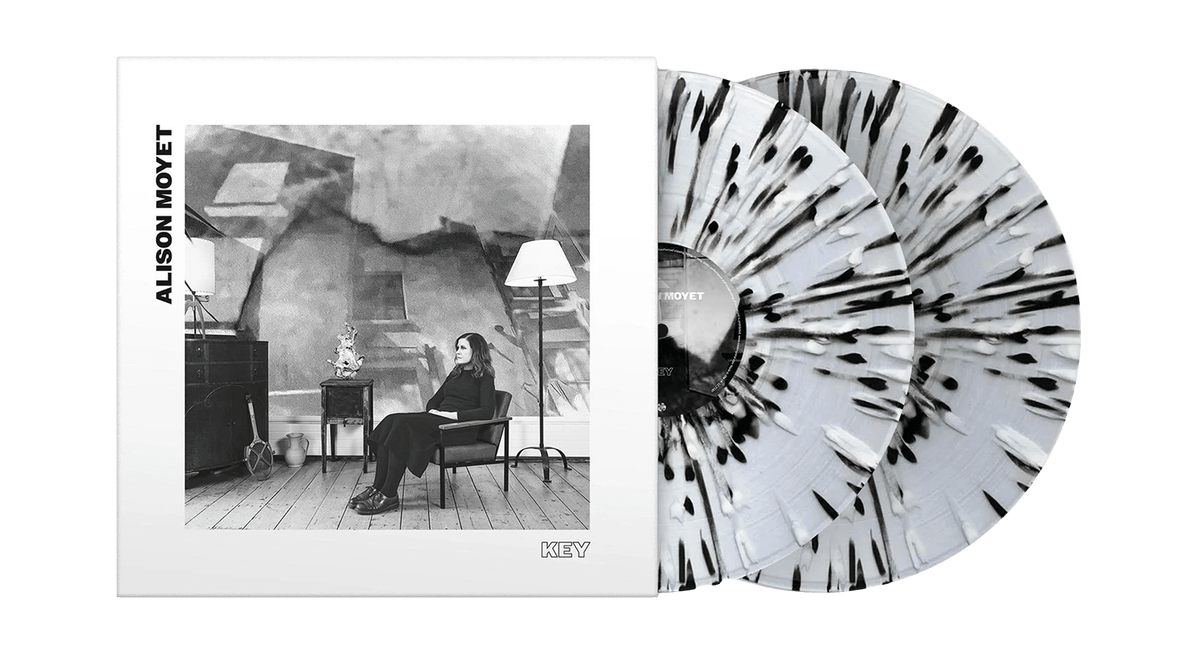 [Pre-Order [04/10] Alison Moyet : Key (Black &amp; White Splatter Vinyl)