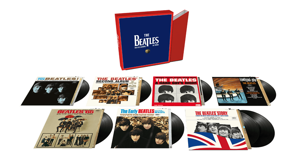 Vinyl - The Beatles - 1964 US Albums In Mono (8LP Boxset) - The Record Hub