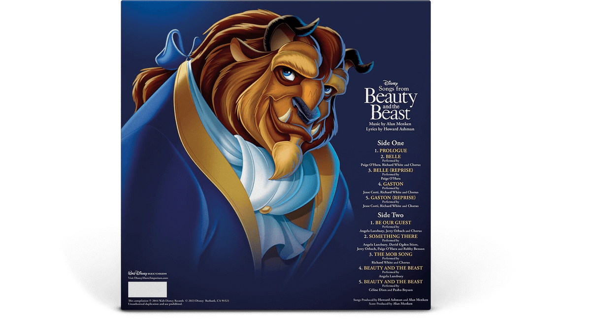 Vinyl - Various Artists : Songs from Beauty and the Beast (Canary Yellow Coloured Vinyl) - The Record Hub