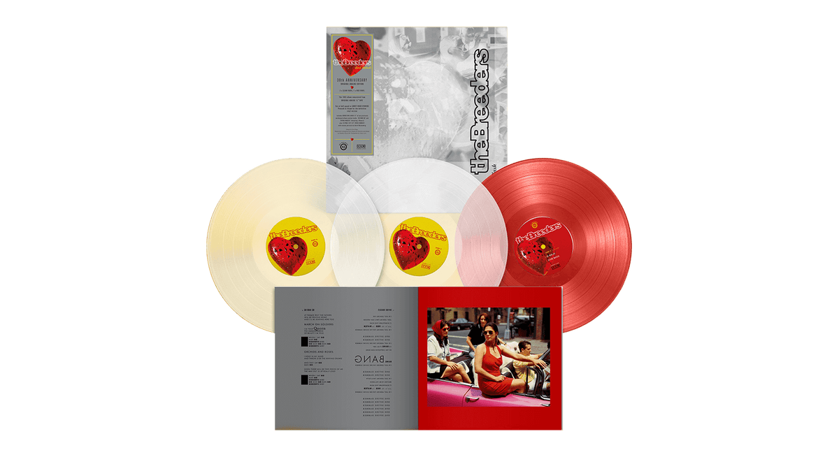 Vinyl - The Breeders : Last Splash (2LP + 12&quot; 25th Anniversary Edition Clear Vinyl 2LP/Red 12&quot;) - The Record Hub