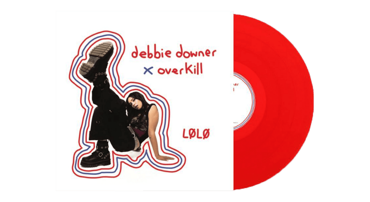 Vinyl - LØLØ : debbie downer / overkill (Ltd Transparent Red Vinyl) - The Record Hub