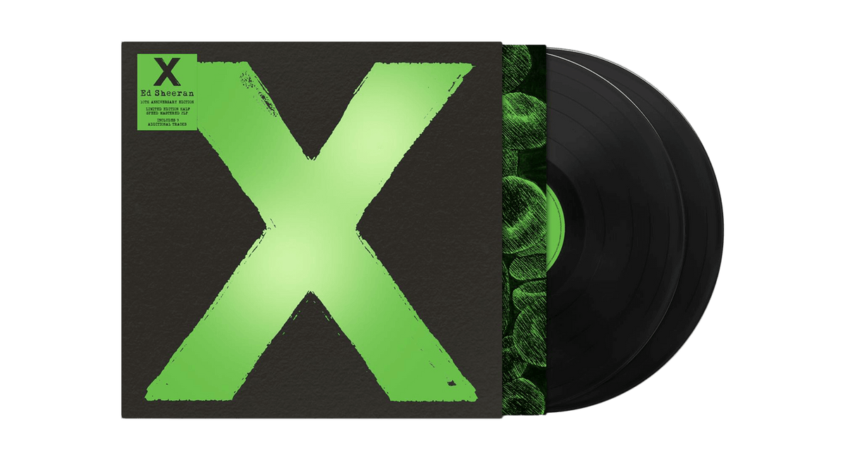 Vinyl - Ed Sheeran : X (Limited 10th Anniversary Half-Speed Master 2LP) - The Record Hub