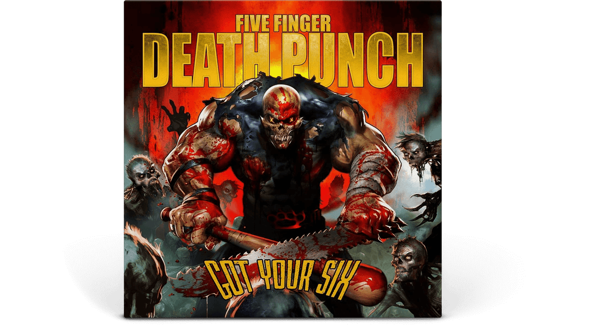 Vinyl - Five Finger Death Punch : Got Your Six (Opaque Red Vinyl) - The Record Hub