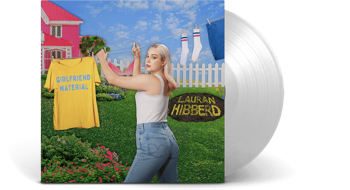 Vinyl - Lauran Hibberd : girlfriend material (Clear Vinyl) - The Record Hub