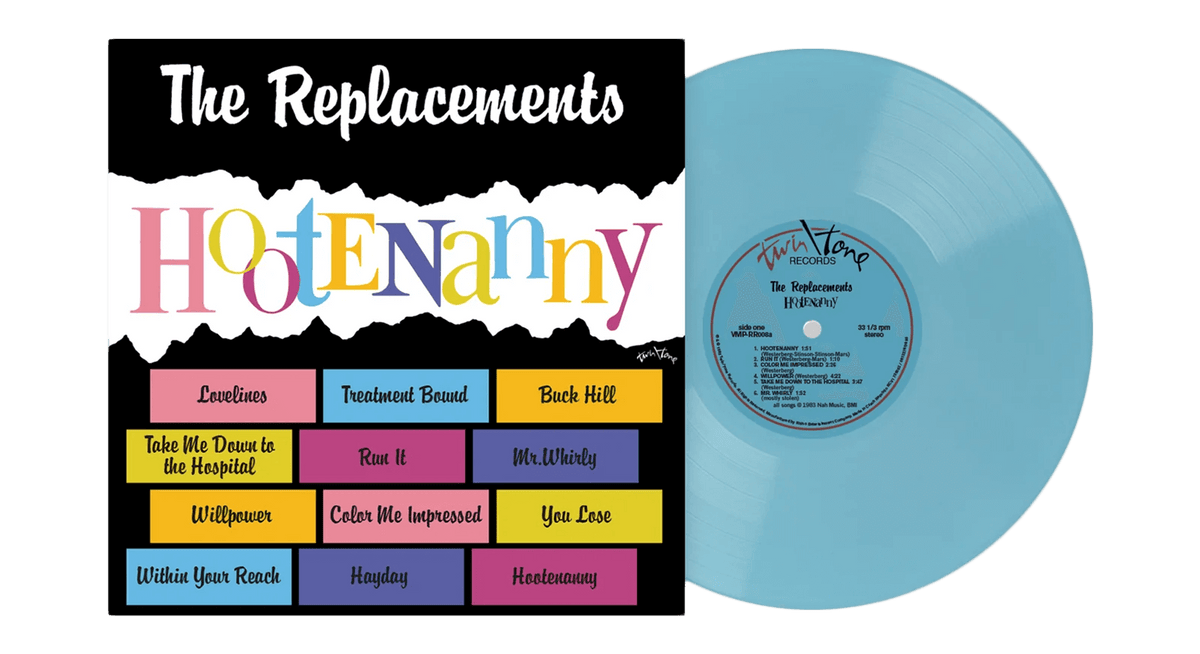 Vinyl - The Replacements : Hootenanny (Blue Vinyl) - The Record Hub